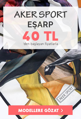 Aker Sport Eşarp Modelleri