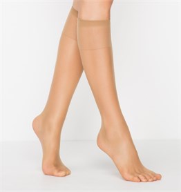 Penti Diz Altı Pantolon Çorabı - Süper 15 Den - Bronz Rengi - Mat