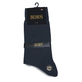 Born Penye Dikişsiz Erkek Soket Çorap - Koyu Gri