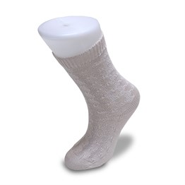 Style Bambu Kadın Soket Çorap - Ekru