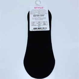 Style Kadın Babet Çorabı - Siyah